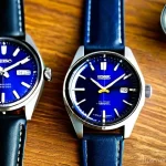 세이코 5 스포츠 시계 라인업 - **Prompt 1: "The Enduring Legacy: A Blend of Eras"**
A sophisticated, high-definition photograph...