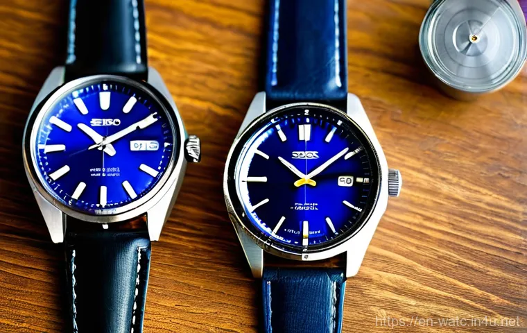 세이코 5 스포츠 시계 라인업 - **Prompt 1: "The Enduring Legacy: A Blend of Eras"**
A sophisticated, high-definition photograph...